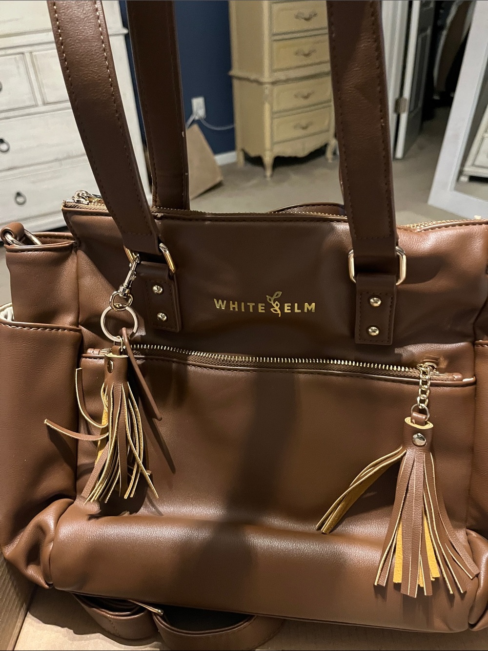 White Elm Gemini convertible bag